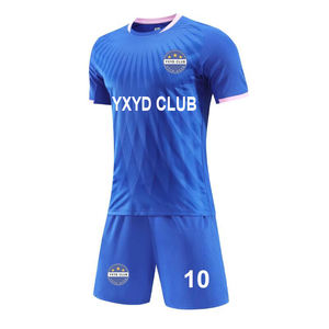 Popolare maglia calcio personalizzato calcio Jersey Set giallo calcio formazione uniformi con l'alta qualità e prezzo a buon mercato - Product Image 4