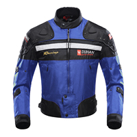 Jaket Keselamatan Olahraga Balap Motor & Mobil Duhan Stock Motowolf, Bernapas, dengan Pelindung CE
