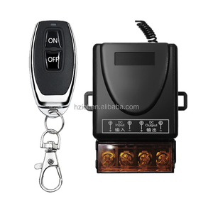 AC90-256V 433MHz RF Transmitter Receiver chuyển đổi từ xa 30A Relay LED không dây tự động hóa nhà cửa Điện cửa silicon - Product Image 1