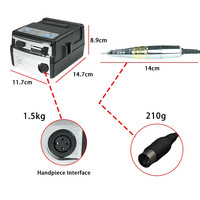 Japanse 30000 tpm Hoge Prestatie G5 Professionele Elektrische Nagelvijl Slank Klein Pen Handstuk Super UP200 Nagelboor Handstuk