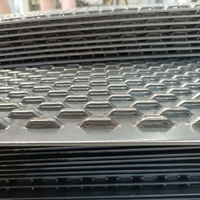 Tôle perforée en acier inoxydable à trous ronds personnalisés, plaque décorative perforée pour grille de haut-parleur et filtration