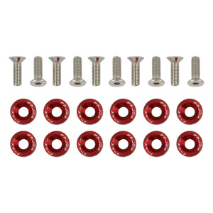 สกรูยึดอะลูมิเนียมสีน้ำเงิน Zuqing M6 สำหรับจักรยานไฟฟ้า แผ่นกันลื่น บังโคลน และขายึดป้ายทะเบียน - Product Image 3