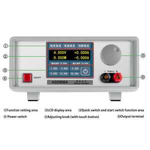Aotelec <span class=keywords><strong>Analog</strong></span> asd906a Pin thử nghiệm mô phỏng Pin <span class=keywords><strong>lithium</strong></span> cung cấp điện - Product Image 2