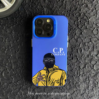 Coque de téléphone portable de luxe de créateur, motif sportif, peinture UV pour iPhone 17 Pro Max 16 15 Plus 14, coque de téléphone IMD pour CP Company
