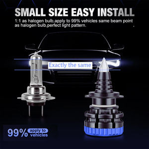 ความสว่าง360องศา120W 6000K 20000lm ไฟหน้ารถ H7 H4 H11 9005 9006หลอดไฟ LED สำหรับรถยนต์ทั่วไป - Product Image 4