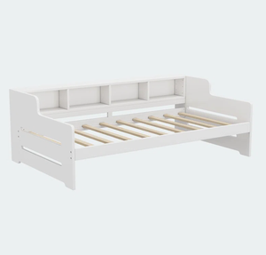 Customized Modern European Solid Wood White Children's <strong>Day</strong> <strong>Bed</strong> Frame <strong>with</strong> 3 <strong>Drawers</strong> for Kids Bedroom Furniture Hotel Apartment - Product Image 5