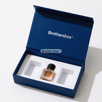 Carton d'huile parfumée haut de gamme de luxe personnalisé biodégradable boîte de parfum magnétique de conception personnalisée pour cadeau
