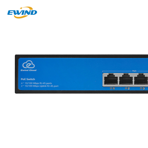 แอปเว็บคลาวด์จัดการสวิตช์ PoE IEEE 802.3af/at แบบ 4 พอร์ต ความเร็ว 1000Mbps 1.2Gbps-52V SFP อีเธอร์เน็ต กล้องวงจรปิด IP  AI - Product Image 3