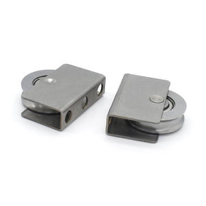 Poleas Metálicas en Forma de U S626ZZ Personalizables Directas de Fábrica, Herrajes de Ensamblaje Sin Rodamientos con Piezas de Rodillos para Rieles de Cuerda - Product Image 1