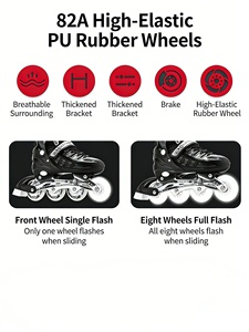 รองเท้าสเก็ตอินไลน์ฟรีสไตล์แบบปรับได้ Ruidongle รุ่น Professional Slalom สำหรับการฝึก<span class=keywords><strong>สอน</strong></span>โค้ชและการ<span class=keywords><strong>ใช้</strong></span>งานพิเศษ - Product Image 6