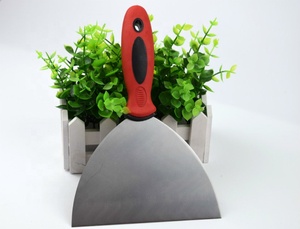 Cào carbon màu đỏ và đen với lỗ cao su xử lý Putty thìa nhựa nhỏ dao Putty - Product Image 5