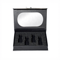 Boîte cadeau personnalisée en carton de haute qualité pour distributeur d'alcool, ensemble de verres à vin, avec fenêtre rabattable, impression UV, pour collations, Shenzhen