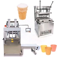Nouvelle machine à cornets de crème glacée : prix, fabrication de cornets roulés, machine à cornets gaufrettes, directement de l'usine