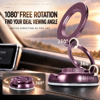 Support magnétique pour téléphone à ventouse, pliable, multi-angles, réglable, pour voiture, mur, tableau de bord, navigation