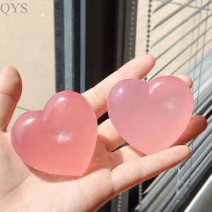 QYS Juguete Cambia Color Reversible Lento Malvavisco Corazón Apretable Pelota Antiestrés San Valentín - Product Image 3