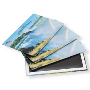Aimant de réfrigérateur rectangulaire en fer blanc personnalisé pour attractions touristiques, motif Chute de Niagara, pour souvenir - Product Image 1