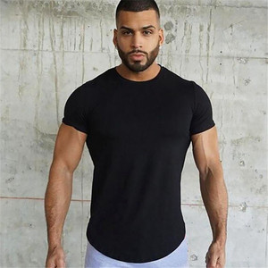 Áo Thun Thể Thao Nhanh Khô Cho Nam, Áo Phông Tập Luyện Cỡ Lớn Kiểu Mỹ - Product Image 3