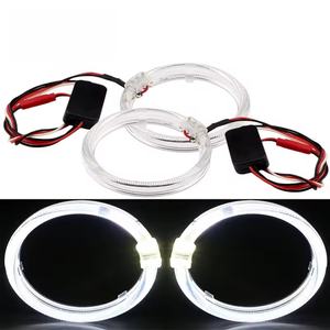 ไฟหน้าวงแหวน LED 12V ขนาด 89 มม. 95 มม. รูปทรงหลอด H4 แสงสีขาว 6000K ความสว่าง 6000 ลูเมนส์ ใช้ได้กับรถยนต์ทั่วไป รับประกัน 2 ปี - Product Image 5