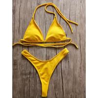 Maillot de bain string imprimé, bikinis d'été, maillot de bain brésilien, vêtements de bain, bikini chaud, maillot de bain pour filles