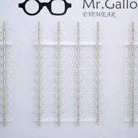 Vente en gros de crochets d'affichage muraux pour lunettes de soleil et lunettes de soleil
