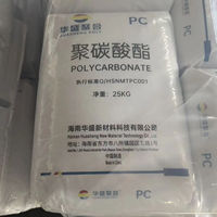 Granul Plastik PC Transparan Tahan Lama Resin Polikarbonat Murni untuk Komponen Elektronik Otomotif