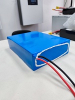Paket Baterai LiFePo4 Kustom 18650 32700 32140 26650 2S 3S 4S 5S 6S 8S 12V 24V 12Ah 15Ah 10Ah Smart BMS Baterai Lithium Ion