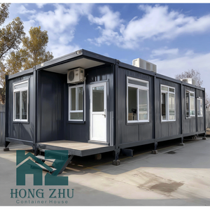 플러그 앤 플레이 전기 시스템을 갖춘 DYHZCE 퀵 빌드 조립식 모듈러 홈 블랙 컨테이너 하우스 - Product Image 6