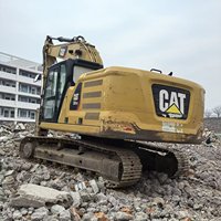 Excavatrice sur chenilles hydraulique de 20 tonnes, modèle 2019, d'occasion, avec moteur et hydraulique KYB de haute qualité
