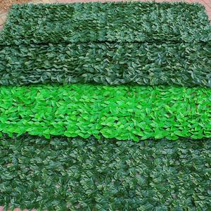 Recinzione in Plastica con Foglie Verdi, Parete Vegetale Artificiale, Decorazione per Matrimoni, Centri Commerciali e Giardini - Product Image 3