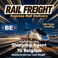 Tiptop Logistics Belgique Chemin de fer Brussels Airport Courrier Fret aérien Agent maritime Livraison porte-à-porte Chine pour Amazon Drop