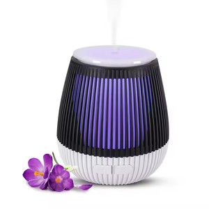 Difusor de aromaterapia USB, mini <span class=keywords><strong>humidificador</strong></span> blanco portátil, refresco de aire, interruptor de seguridad de apagado automático, 7 luces LED - Product Image 6