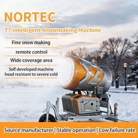 Machine à neige OEM personnalisée, canon à neige à haute atomisation pour projets skist internationaux, construction de stations de ski, achat de parcs de neige