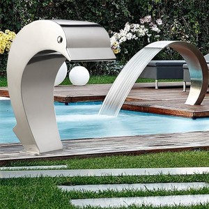 Thanh lịch vườn Thác Spa hồ bơi với thép không gỉ 304 & nhôm tùy chỉnh kích thước và hình dạng - Product Image 6