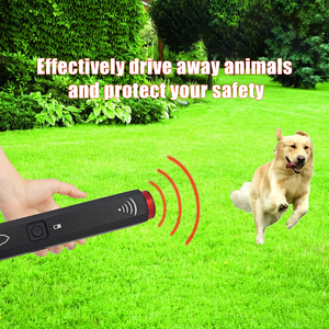 Hochwertige Sicherheit im Freien Sos <span class=keywords><strong>Alarm</strong></span> LED blinkend Hund Bellen gestoppt Handheld Ultraschall Hund Repeller Hund Trainings gerät - Product Image 3