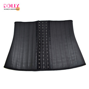 Corset de ceinture en acier et 25 baleines, bretelles colombiennes, en <span class=keywords><strong>Latex</strong></span> pur, entraîneur de taille - Product Image 2