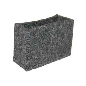 Haute qualité Simple tapis tissu verre à vin personnalisé feutre tasse boisson caboteur - Product Image 4