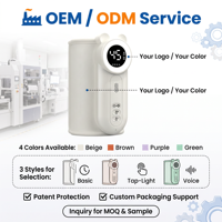 Chauffe-biberon portable sans fil de haute qualité, rechargeable, pour garder au chaud le lait pour bébé, idéal pour les voyages en voiture