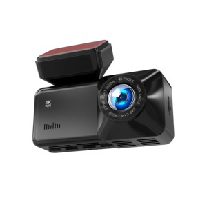 กล้องติดรถยนต์ 4K แบบสองช่องทางพร้อมหน้าจอ IPS ขนาด 3.16 นิ้ว WiFi GPS H.265 มุมกว้าง 170 องศา มองเห็นในเวลากลางคืน พร้อมระบบตรวจจับการจอด - Product Image 2