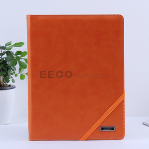 Presentasi kustom A4 timbul hitam kulit proyek presentasi bisnis <span class=keywords><strong>folder</strong></span> berkas dengan Ring Binder - Product Image 5