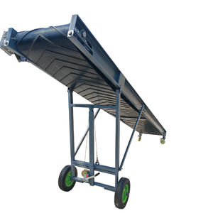 Hoge Capaciteit Draagbare Vouwband Transportband Hogetemperatuurbestendige Mijnbouwtransportband Toegepast Op Steenmateriaalfabriek - Product Image 4