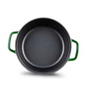 Casserole en fonte émaillée française multicolore à double poignée pour la cuisson lente, idéale pour la maison, la cuisine, <span class=keywords><strong>les</strong></span> restaurants et la restauration en gros - Product Image 6