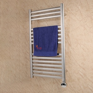 Escalera de acero inoxidable E0904C-M para baño, <span class=keywords><strong>radiador</strong></span> <span class=keywords><strong>toallero</strong></span> eléctrico <span class=keywords><strong>con</strong></span> calefactable, <span class=keywords><strong>con</strong></span> interruptor de Control de tiempo y temperatura - Product Image 2