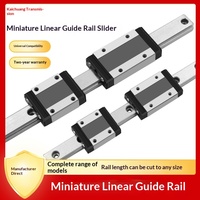 Bloc de guidage linéaire miniature domestique et rail de guidage en acier MGN9H MGW12H 12C 9C 7C 15C 7H 15H 5C CNC SBR16