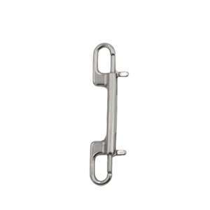 <span class=keywords><strong>Mousqueton</strong></span> à <span class=keywords><strong>double</strong></span> extrémité en acier inoxydable 316 pour laisse de chien, anneau pivotant, <span class=keywords><strong>mousqueton</strong></span> pour la plongée sous-marine - Product Image 1