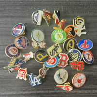 Pin Lapel Liga Bisbol Olahraga Terlaris Siap Kirim, Pin Enamel Olahraga, Lencana, Suvenir