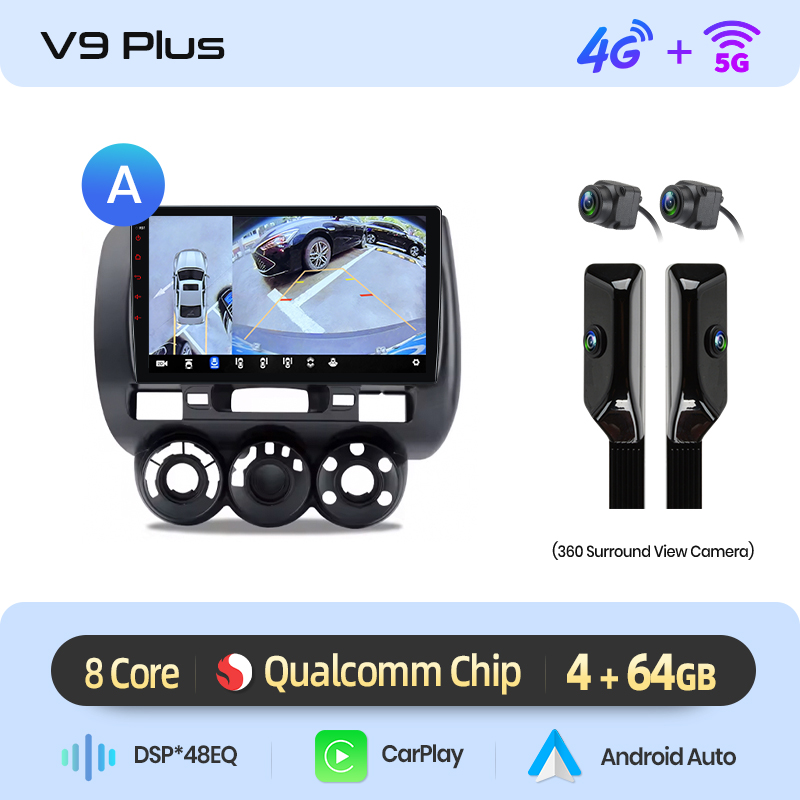 V9 plus +360 CAM black(4+64GB) A