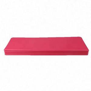 Tapis de yoga pliable professionnel pour le sport, Pilates, antidérapant, écologique, lavable, durable, en matériau POE, épaisseur 1 cm - Product Image 4