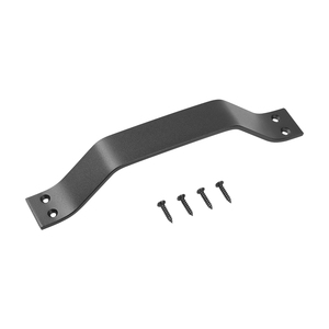 Yüksek Kaliteli Mat Siyah Ahır Kapısı Kolu, Kırsal Ahırlar İçin Kayar Kapılar, Büyük Kapılar, Garaj Kulübeleri İçin Kullanılır - Product Image 3