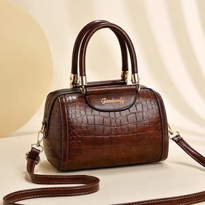 Sac Boston élégant pour femme, nouveau style, simple, sac à bandoulière pour fille, vente en gros - Product Image 1