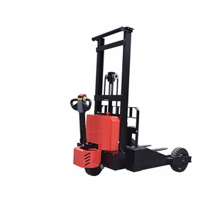 WELIFTRICH 1.5 Ton Outdoor Electric Pallet Stacker Solid Tires 3000mm Lift Height AWD Lead-Acid Battery Rough <b>Forklift</b> Electric - Product Image 1